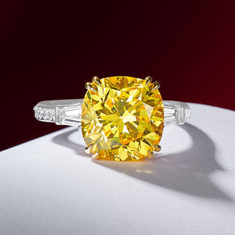 Yellow is the colour of the season at Phillips Auction House